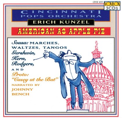 Erich Kunzel & Cincinnati Pops Orchestra - American As Apple Pie (3 CDs)
