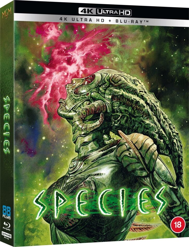 Species (1995) Deluxe Collector's Edition, 4K Ultra HD + Blu-ray