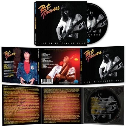 Pat Travers - Live in Baltimore 1982 (Cleopatra)