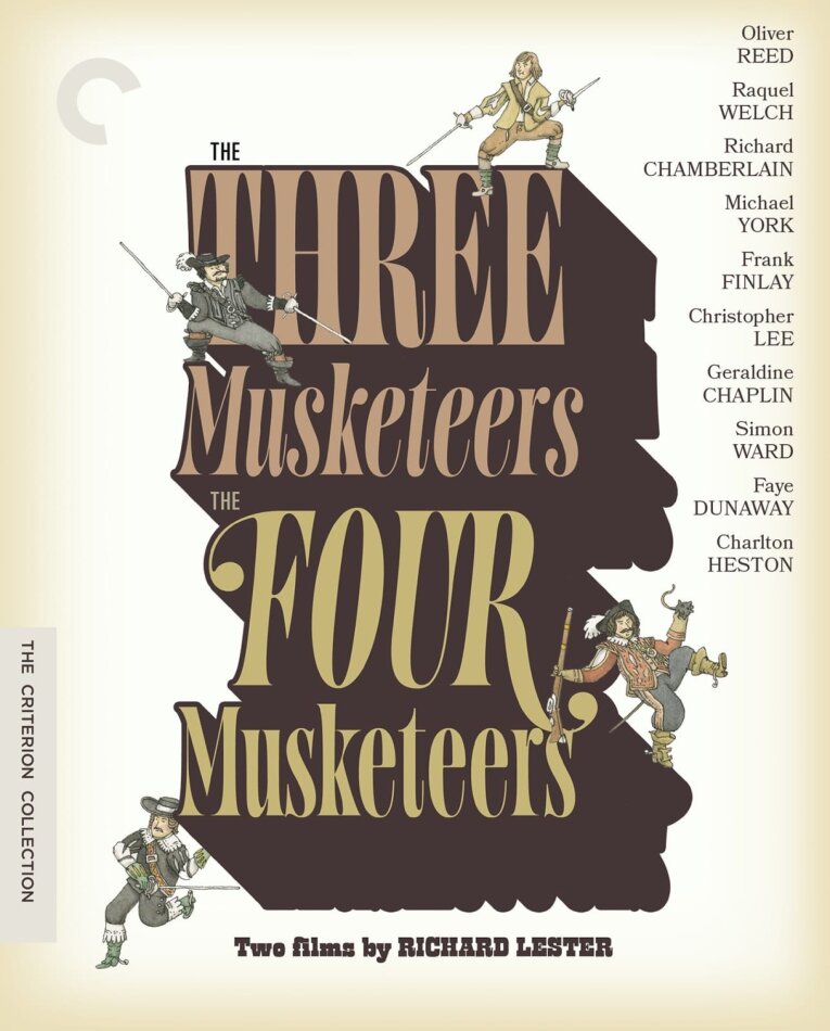 The Three Musketeers (1973) / The Four Musketeers (1974) Criterion Collection, Restored, Special Edition, 2 4K Ultra HDs + 2 Blu-rays