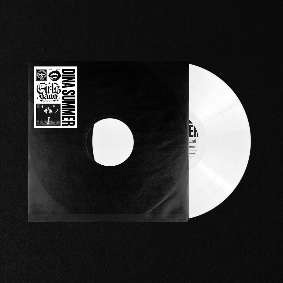 Dina Summer - Girls Gang Remixes Limited Edition, White Vinyl, 12" Maxi