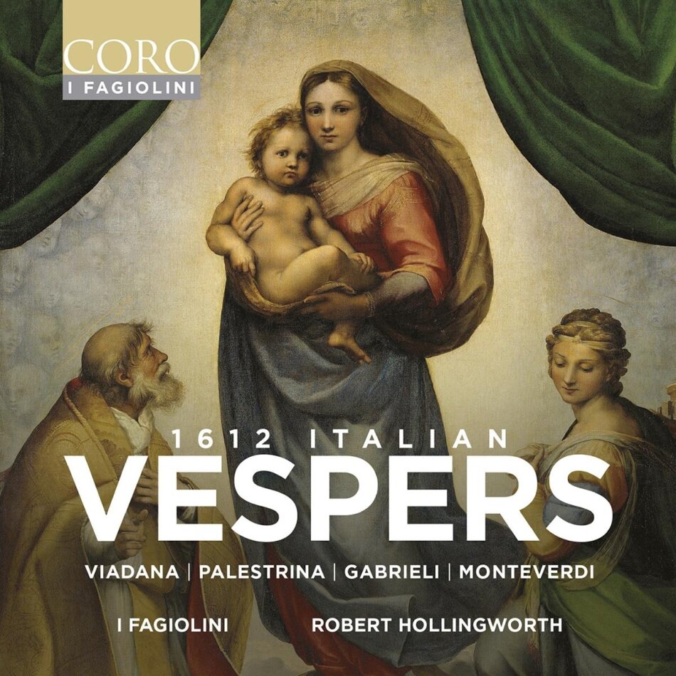 Hollingworth, I Fagiolini, Gabrieli Consort & Players & Vladana - 1612: Italian Vespers 2025 Reissue, Coro I Fagiolini
