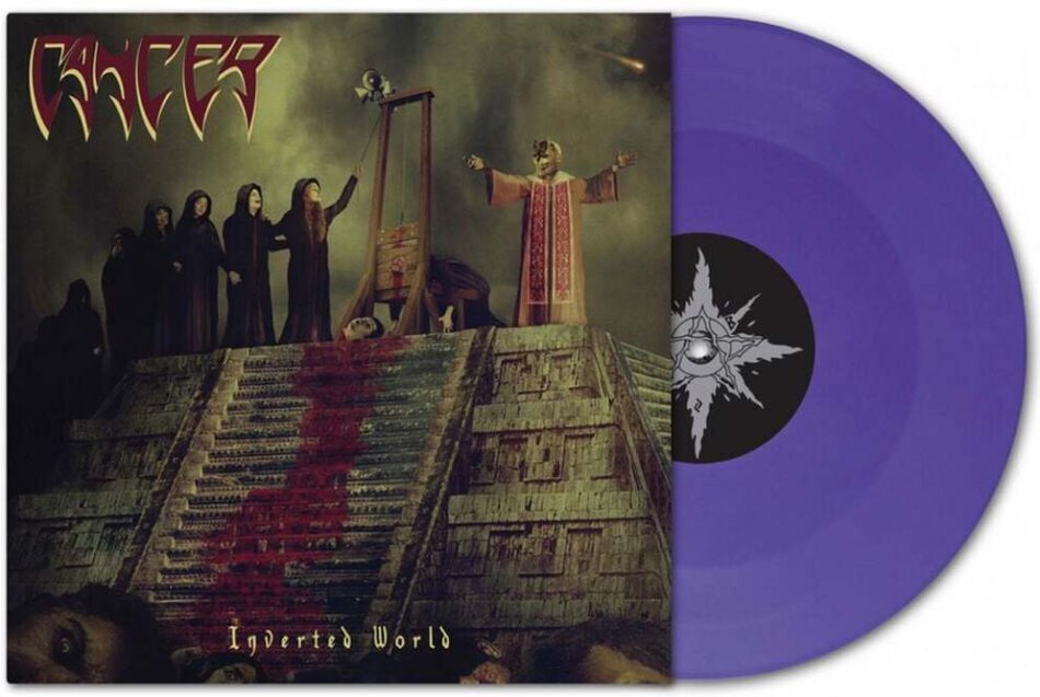 Cancer - Inverted World 140 Gramm, Purple Vinyl, LP