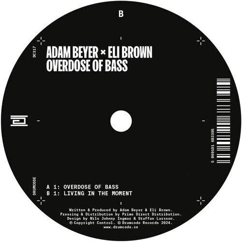 Adam Beyer & Eli Brown - Overdose Of Bass 12" Maxi