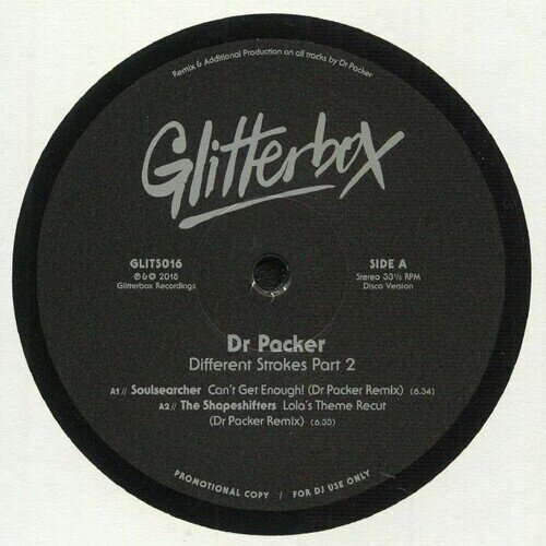 Dr. Packer - Different Strokes Pt. 2 Ep 12" Maxi