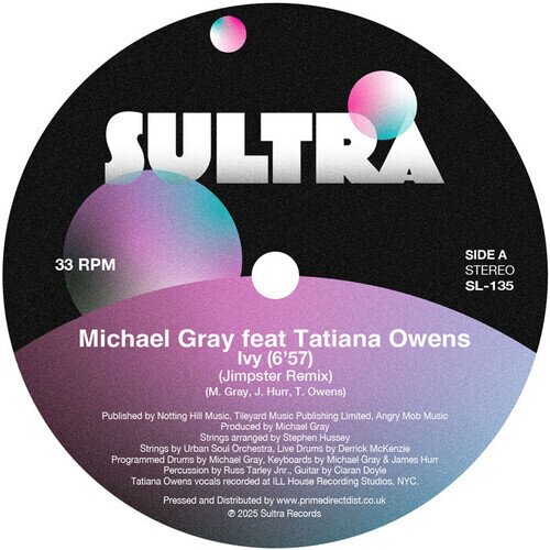Michael Gray - Ivy (Jimpster Remix) 12" Maxi