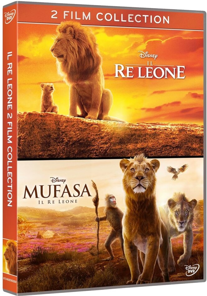 Il Re Leone (2019) / Mufasa: Il Re Leone (2024) 2 DVDs