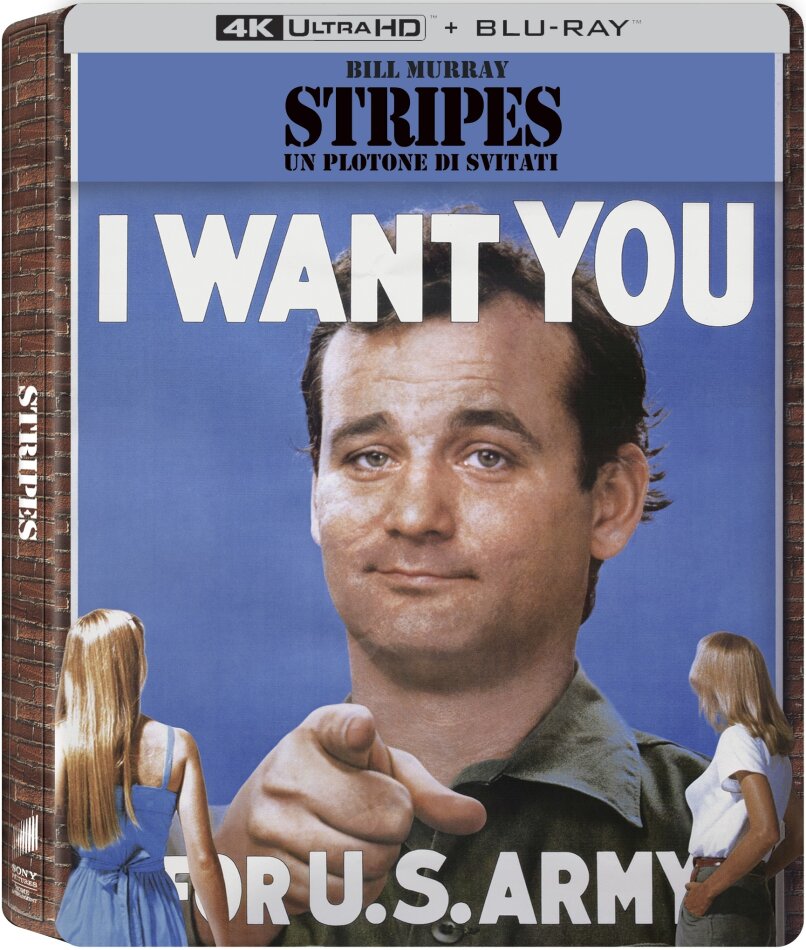 Stripes - Un plotone di svitati (1981) Édition Limitée, Steelbook, 4K Ultra HD + Blu-ray