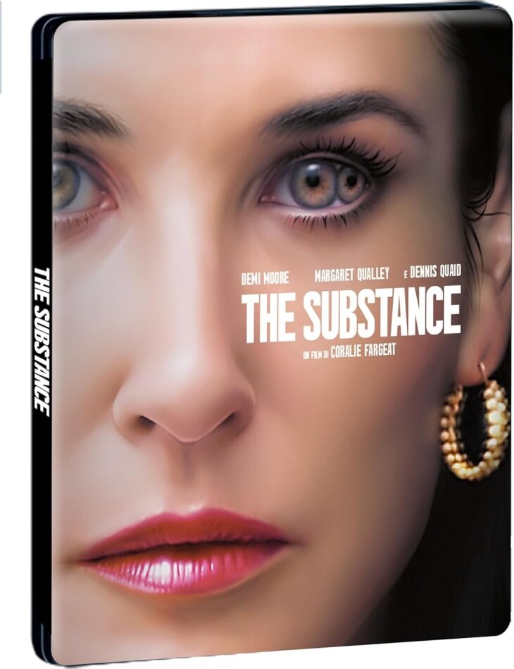 The Substance (2024) Limited Edition, Steelbook, 4K Ultra HD + Blu-ray