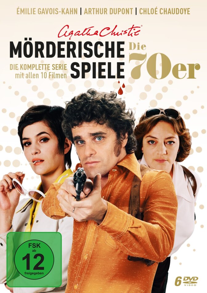 Agatha Christie - Mörderische Spiele - Die 70er - Die komplette Serie mit allen 10 Filmen 6 DVD