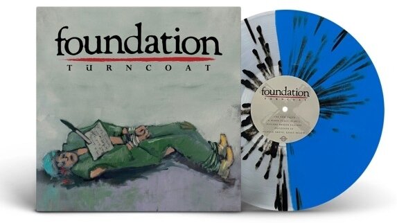 Foundation - Turncoat Cyan / Clear w/ Black Splatter Vinyl, LP