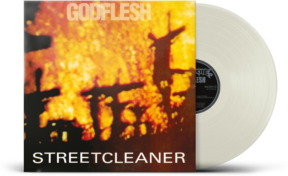 Godflesh - Streetcleaner 2025 Reissue, Earache Records, Milky Clear Vinyl, LP