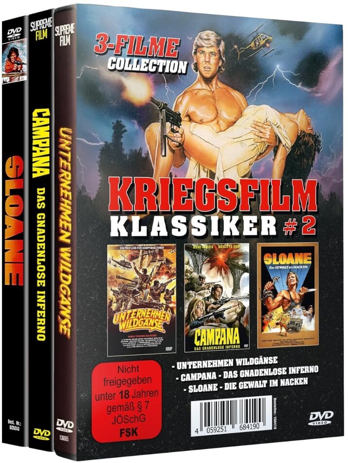 Kriegsfilm Klassiker 02 - 3-Filme Collection 3 DVD