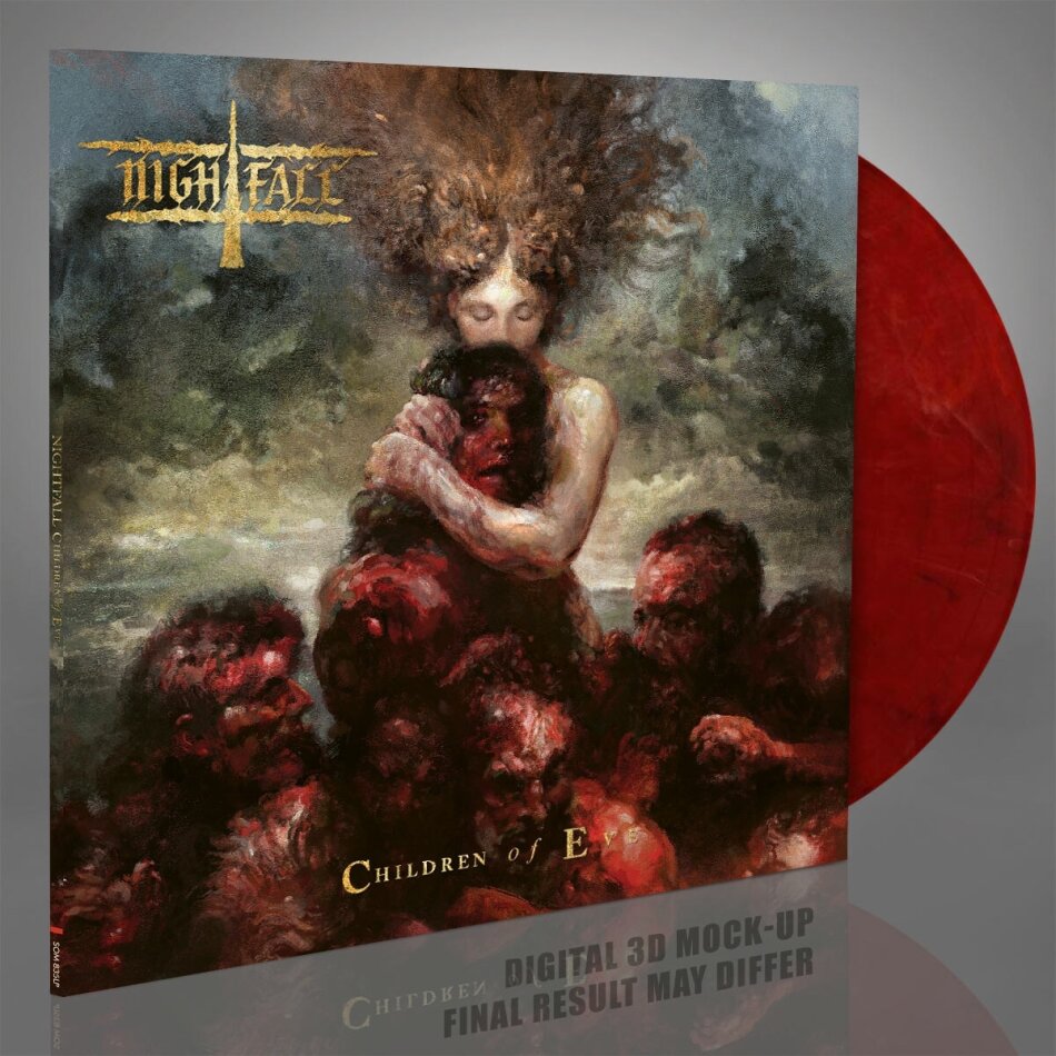 Nightfall - Children Of Eve Red/White/Black Marbled Vinyl, LP