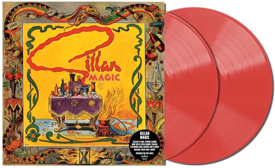 Ian Gillan (Deep Purple) - Magic 2025 Reissue, Expanded Edition, 140 Gramm, Red Vinyl, 2 LP