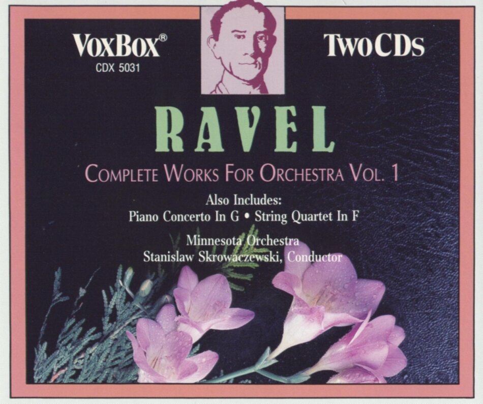Maurice Ravel (1875-1937), Stanislaw Skrowaczewski & Minnesota Orchestra - Complete Works for Orchestra - Vol.1 2 CDs