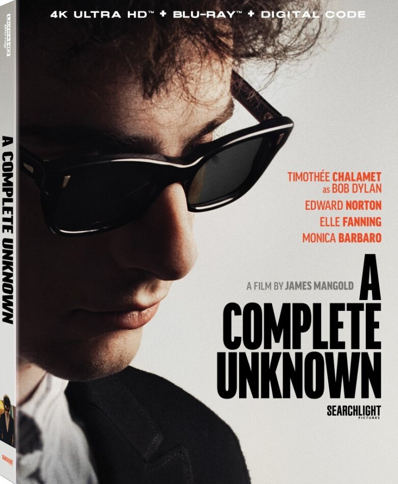 A Complete Unknown (2024) Limited Edition, 4K Ultra HD + Blu-ray