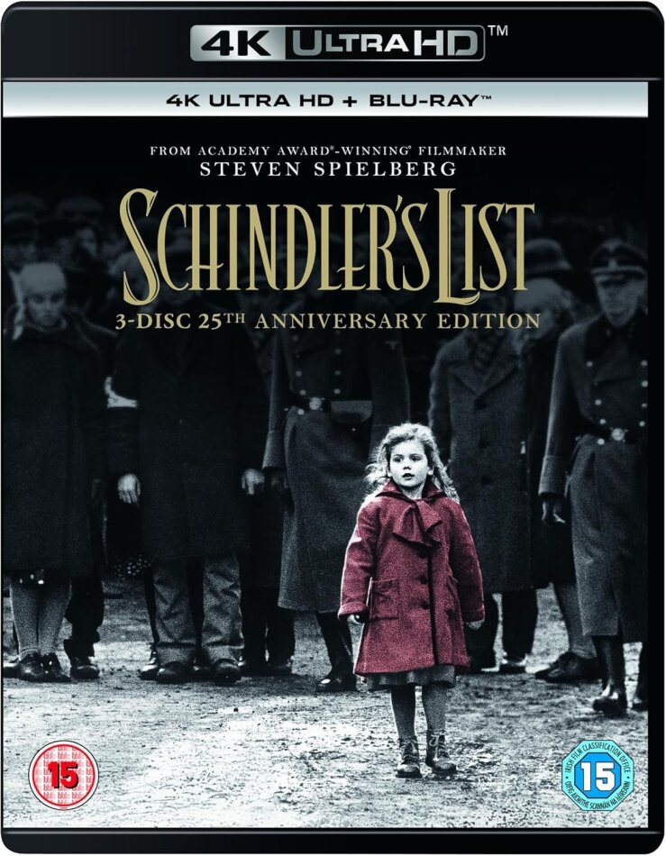 Schindler's List (1993) 4K Ultra HD + Blu-ray