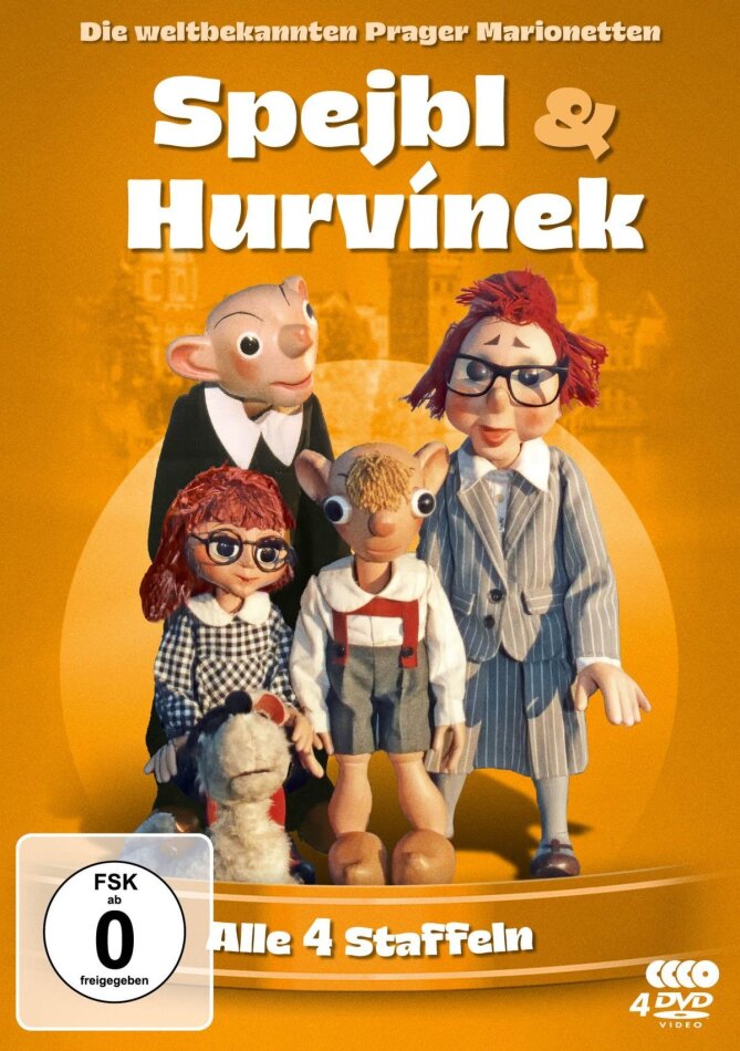 Spejbl & Hurvinek - Die komplette Serie 4 DVDs