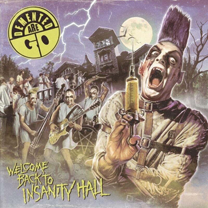 Demented Are Go - Welcome Back To Insanity Hall 2025 Reissue, Highlighter Yellow/Black Smoke Vinyl, LP