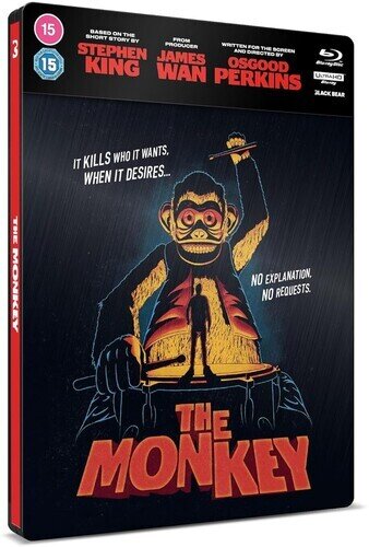 The Monkey (2025) Limited Edition, Steelbook, 4K Ultra HD + Blu-ray