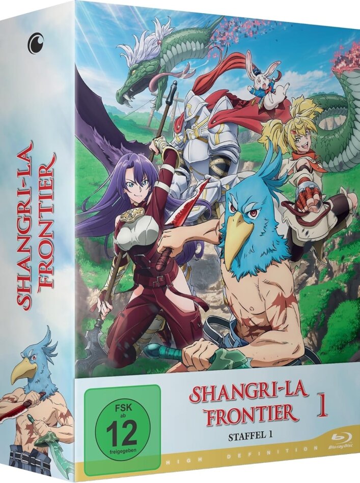 Shangri-La Frontier - Staffel 1 - Vol. 1 + Sammelschuber, Limited Edition, 2 Blu-rays