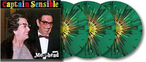 Captain Sensible - Meathead 2025 Reissue, Reissued Sounds, Limited Edition, Green Vinyl, 3 LPs