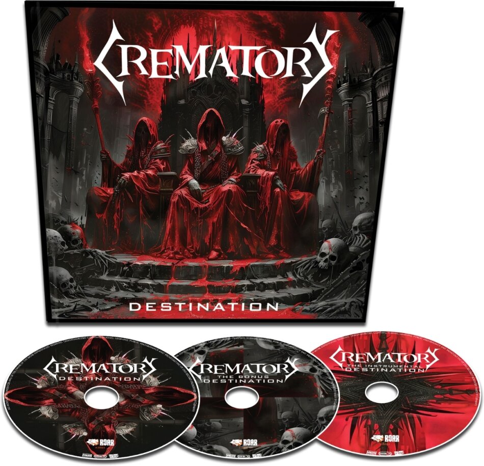 Crematory - Destination Earbook, 3 CDs