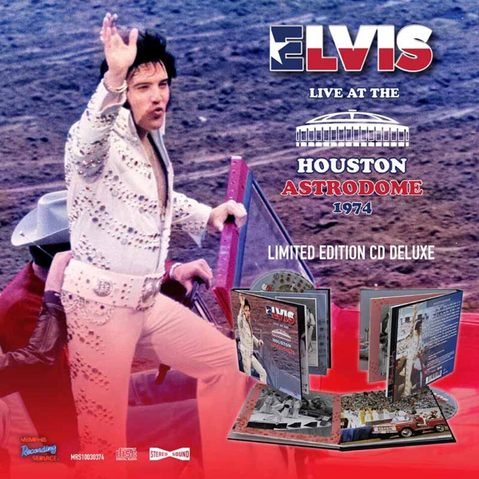 Elvis Presley - Live At The Houston Astrodome 1974 Digibook