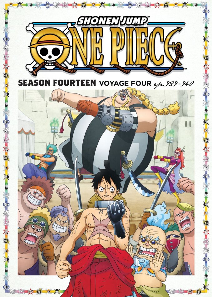 One Piece - Season 14: Voyage 4 - Episodes 929-940 Uncut, 2 Blu-rays + 2 DVDs