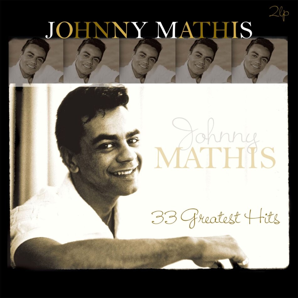 Johnny Mathis - 33 Greatest Hits 2025 Reissue, Vinyl Passion, Gold Vinyl, 2 LPs