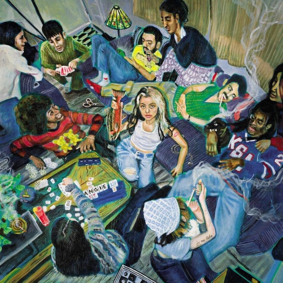 Spill Tab - Angie Transparent Blue Petrol Vinyl, LP