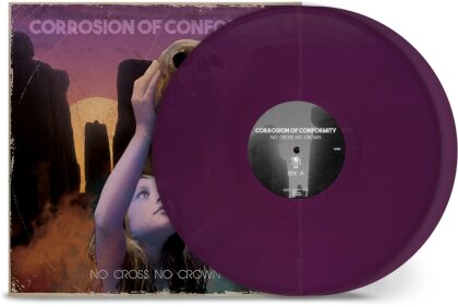 Corrosion Of Conformity - No Cross No Crown (2025 Reissue, Nuclear Blast, Transparent Violet Vinyl, 2 LPs)