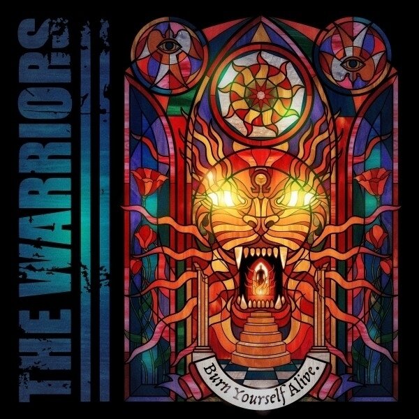 The Warriors - Burn Yourself Alive Metallic Black Rainbow Marble Vinyl, LP