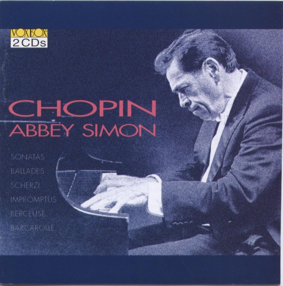 Frédéric Chopin (1810-1849) & Abbey Simon - Abbey Simon plays Chopin 2 CD