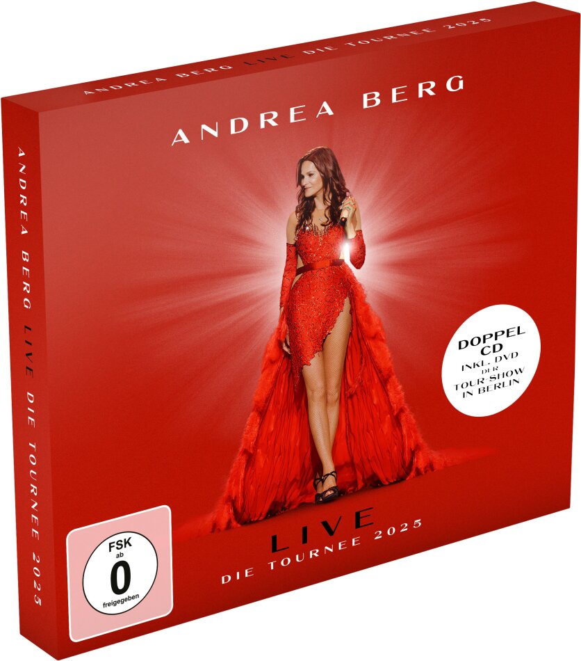 Andrea Berg - Andrea Berg Live - Die Tournee 2025 2 CDs + DVD
