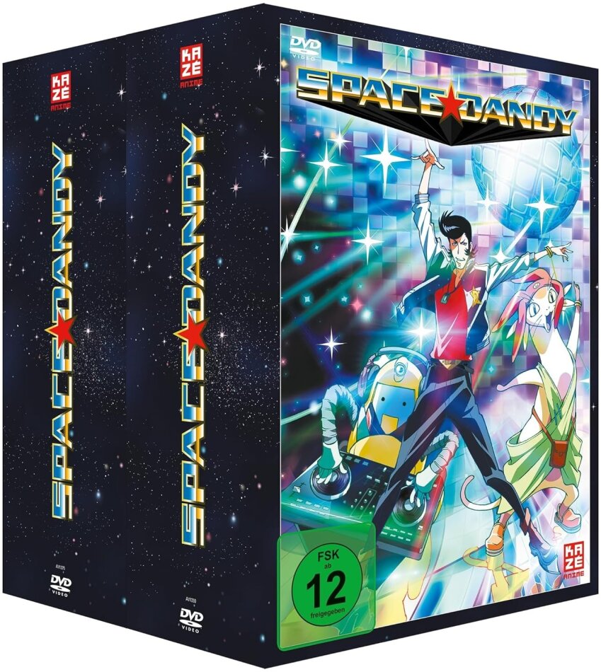 Space Dandy - Staffel 1 & 2 Complete edition, Bundle, 8 DVDs