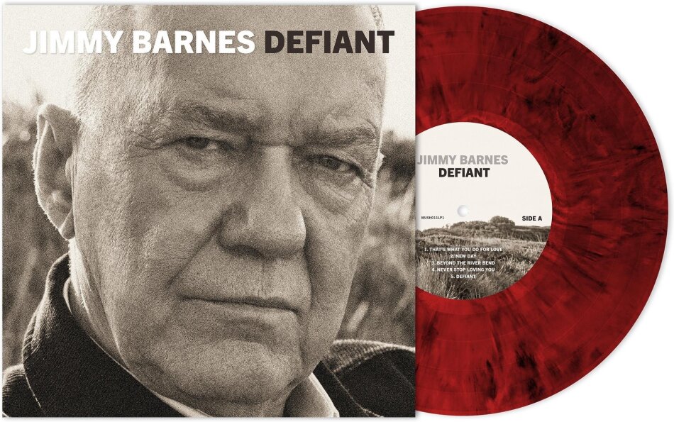 Jimmy Barnes - Defiant Australian Edition, Red Vinyl, LP