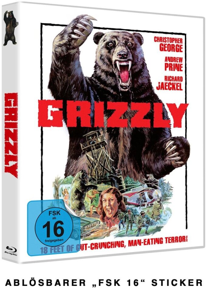 Grizzly (1976) Cover B, Flip cover, Scanavo Edition, Limited Edition, Remastered