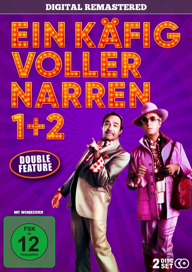Ein Käfig voller Narren 1+2 Double Feature, Remastered, 2 DVDs