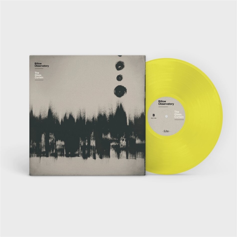 Billow Observatory - The Glass Curtain Yellow Vinyl, LP