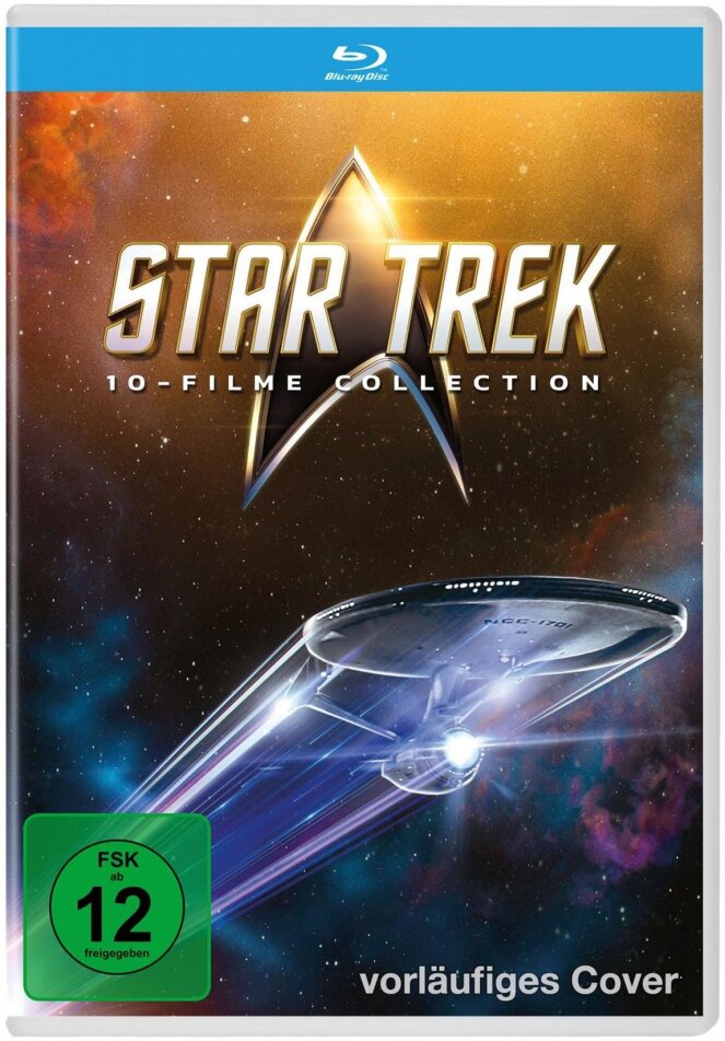 Star Trek 1-10 New Edition, 11 Blu-rays