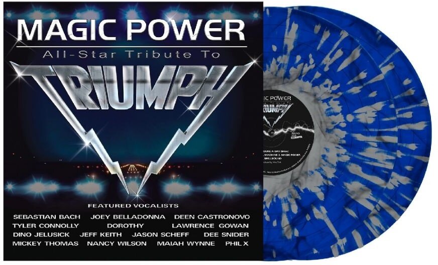 Magic Power: All Star Tribute To Triumph RSD 2025, White/Blue Vinyl, LP