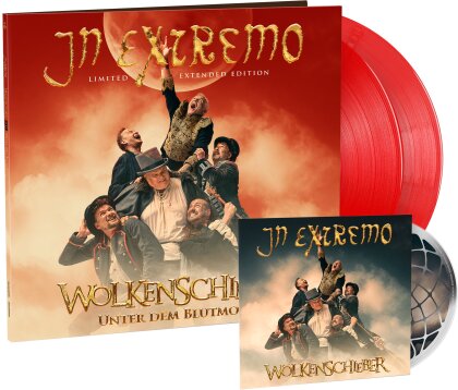 In Extremo - Wolkenschieber - Unter dem Blutmond LIVE (Handsigniert, 2 LP + CD)