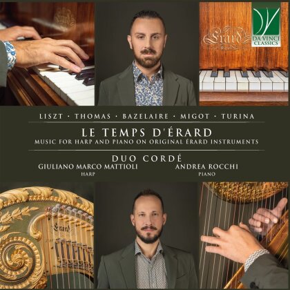 Duo Corde, Franz Liszt (1811-1886), John Thomas (1826-1913), Paul Bazelaire (1886-1958), &hellip; - Les Temps D'&Eacute;rard (Music For Harp And Piano On Original &Eacute;rard Instruments)
