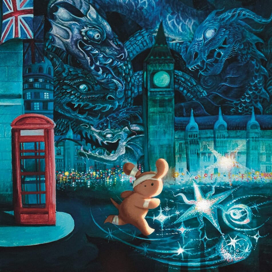 AJ Tracey - Don't Die Before You're Dead Deluxe Edition, Blue Spark Vinyl, 2 LPs