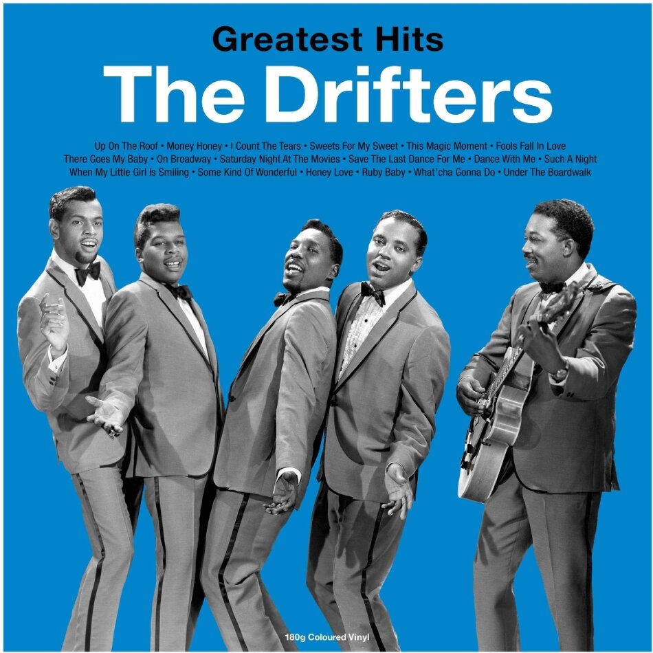 The Drifters - Greatest Hits 2025 Reissue, Not Now, White Vinyl, LP