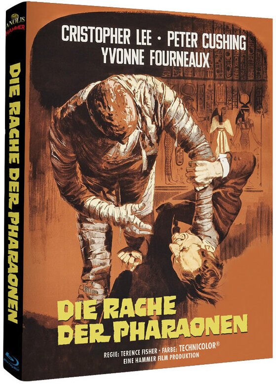 Die Rache der Pharaonen (1959) Cover C, Limited Edition, Mediabook