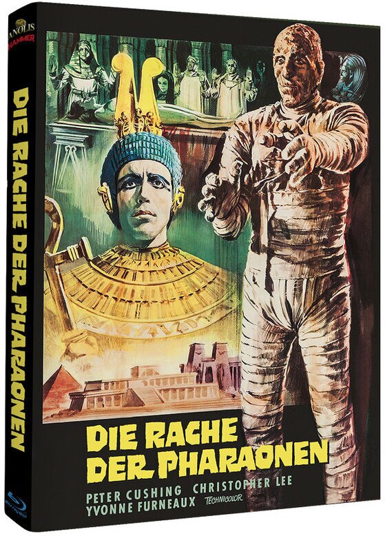 Die Rache der Pharaonen (1959) Cover B, Limited Edition, Mediabook