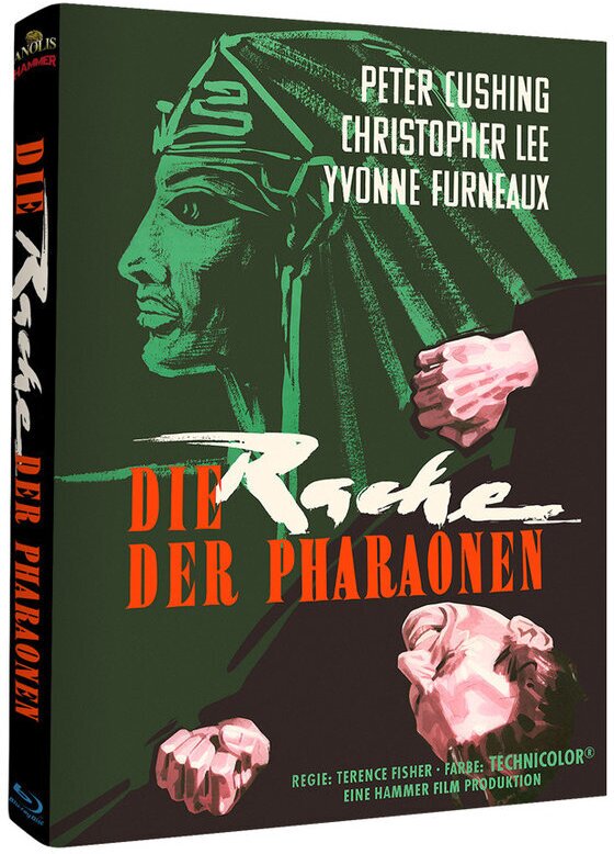 Die Rache der Pharaonen (1959) Cover A, Limited Edition, Mediabook